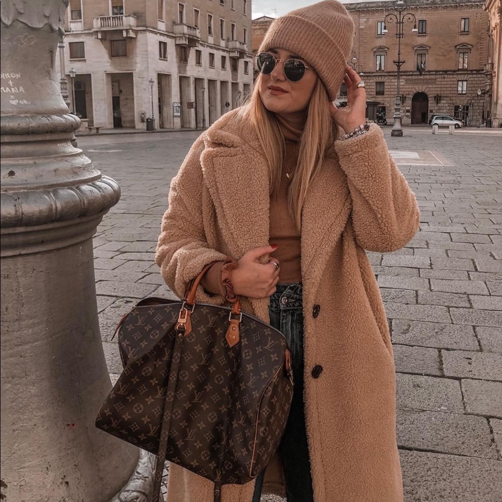 Zara fleece coat